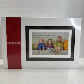7953 Dragon Touch Dragontouch Classic 10 Wifi Cloud Digital Photo Frame 10.1 Inch Hd Display Brown New