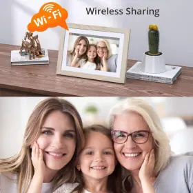 Dragon Touch 810035151895 Digital Picture Frame Wifi 10 Inch Ips Screen Phot #3