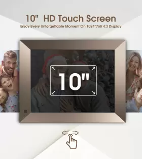 Dragon Touch 810035154605 10 Inch Wifi Digital Picture Frame Adjustable Magnetic Stand Ips Screen #3