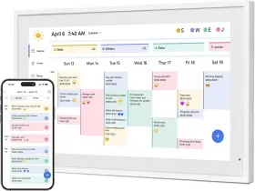 Dragon Touch 850065712833 21.5 Inch Digital Calendar Chore Chart