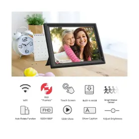 Zn-dp1501 Dxmart 64gb Frameo Wifi Digital Picture Frame 15.6 Inch Photo Wit #3