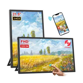 Zn-dp2101 Dxmart 64gb Frameo Wifi Digital Picture Frame 21.5 Inch Photo 1920x108