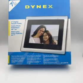 Dx-dpf7a Dynex New 7ft Digital Picture Frame Remote Control 16mb Internal Memory Black