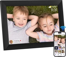 Ekasoco 762736974306 10.1 Inch Digital Picture Frame Wifi 1280x800 Hd Ips Touch Screen Photo F