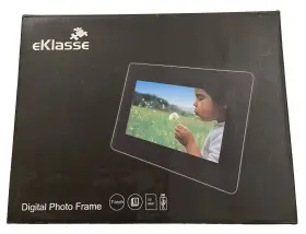 Eklasse 4710937135107 7 Inch Digital Photo Frame With Memory And Power Adapter Brand New