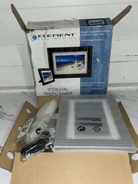 E9wdpf Element Electronics 9 Inch Digital Photo Frame New