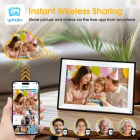 Emitever 850058893310 10.1 Inch Wifi Digital Picture Frame 32gb Storage 1280x800 Ips Hd To #2