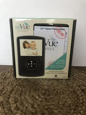 Dpf-3500 Envue Burnes Digital Photo Album With Fashion Case 3.5 Inch Lcd Screen