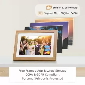 Eptusmey 710891317629 Digital Picture Frame Built-in 32gb 11.5 Inch Wifi Photo #3