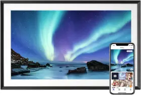Euphro 445030626654 15.6ftft Digital Picture Frame With 1920x1080 Ips Touch Screen Smart Phot