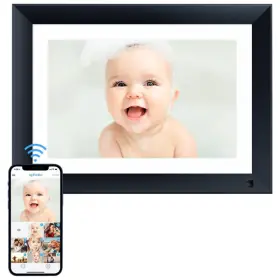 83-09021-016 Evatronic Wifi Digital Photo Frame Et-ih007 2k Blue 11 Inch