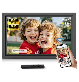 158kz Fangor Uhale 15.6 Inch Large Digital Picture Frame 64gb Wifi Electronic Photo Frames 19