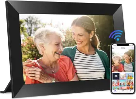 Fangor 313113512538 10.1 Inch Wifi Digital Picture Frame 1280x800 Hd Ips Touch Screen Electr