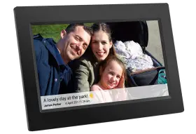 Feelcare 002128740907 10 Inch Wifi Digital Picture Frame - Electronic Wall Mountable Smar
