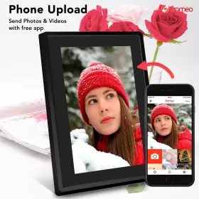 Feelcare 002128740952 7 Inch 16gb Smart Wifi Digital Picture Frame Send Photos Or Small Videos Fro #2