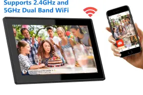 Feelcare 743022036939 11.6 Inch 16gb Wifi Digital Picture Frame 2.4ghz And 5ghz Dual Band To #2