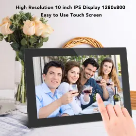 Feelcare 860004379621 Digital Wifi Picture Frame 10 Inch Send Photos Or Videos From Anywhere 16gb #3