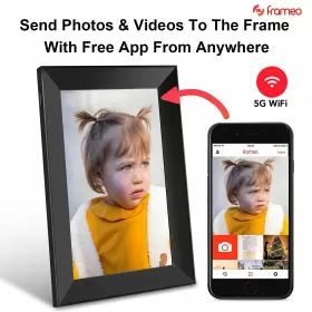 Feelcare 860007215308 10.1 Inch Wifi Digital Picture Frame Send Photos Or Videos Instantly From An #2