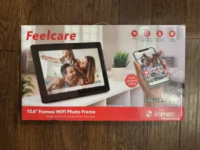 X0027du40l Feelcare Frameo 15.6 Inch Digital Photo Frame Black