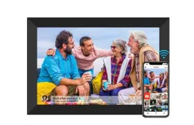 Qh0398 Ficcug 10.1 Inch Wifi Digital Photo Picture Frame