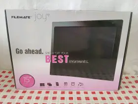 3fmpf215bk15-r Filemate Joy 15 Inch Digital Photo/video Picture Frame Wi-fi 32 Gb Sd Remote New