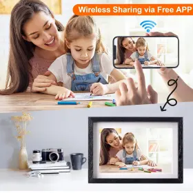 Flyamapirit 786051206447 Digital Photo Frame 10 Inch - Wifi Picture With Free App Shar #3