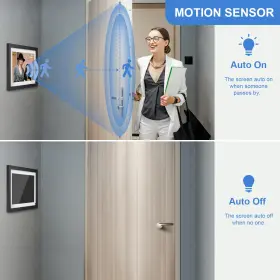 Flyamapirit 786051206683 Digital Picture Frame 32g Wifi - 10 Inch Photo With Motion Sens #2