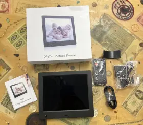 Yh01 Flyamapirit Digital Picture Frame 8 Inch Usb Photo Slideshow Video Music Model