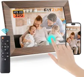 Flyuzni 711181776058 10.1 Inch Digital Picture Frame With 32gb Storage Wifi Photo 128