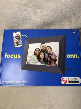 A2310525670004610 Focus Onn 10 Inch Digital Frame Black New In Box Sealed Frames App