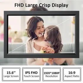 Dw15 Forc Digital Picture Frame Wifi 15.6 Inch Photo With Ips Fhd To #3