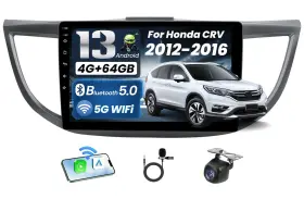 Fortdows 750880901880 4g 64gb Rom Andriod 13 Car Radio For Honda Crv 2012-2016 10 Inch 1280 800 Hd
