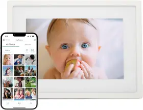 1228bud-2689 Frame Digital Picture - Wifi Enabled With Load From Phone Capability Touch Scre