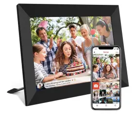 102k-bk Frameo 10.1 Inch Smart Wifi Digital Photo Frame