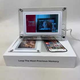B0csv4gq3h Frameo 5 Inch Wifi Acrylic Digital Picture Frame