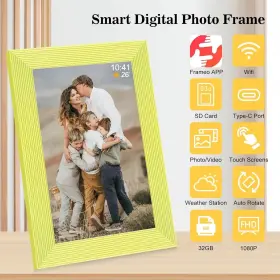 Bc-1001-green Frameo 10.1 Inch Wifi Digital Picture Frame 1280x800 Ips Touchscreen Display 32gb Green #2