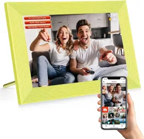 Bc-1001-green Frameo 10.1 Inch Wifi Digital Picture Frame 1280x800 Ips Touchscreen Display 32gb Green