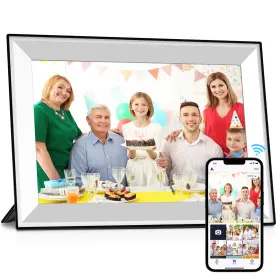 Jzy-wf12f Frameo 10.1 Inch Wifi Digital Picture Frame Touch Screen With 32gb Storage Via App W