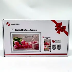 Frameo X0045mmp91 10.1 Inch Digital Picture Frame Model 101k - Black And White