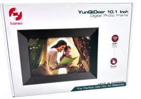 Yq0009 Frameo Yunqideer 10.1 Inch Hd Ips Panel Digital Photo Frame With Wifi
