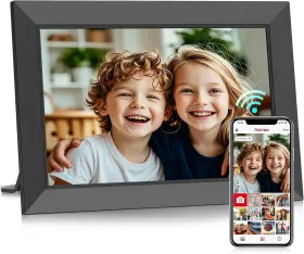 Zn-dp10022 Frameo 10.1 Inch Wifi Digital Picture Frame With 1280 800p Ips Touch Screen Hd Display