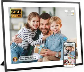 06942231800735 Fullja Digital Picture Frame 19 Inch Electronic Slideshow 64gb Photo 1280x960 Ips