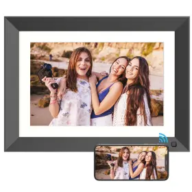 Fullja 658361460812 Digital Photo Frame 10.1 Inch Picture - Dual-wifi Smart F