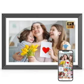 Fullja 658361460843 App Electronic Picture Frame 10.1-inch Digital Photo -
