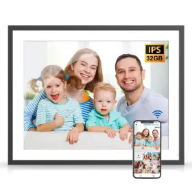 Fullja 658361871717 17-inch Digital Picture Album Large Photo Frame - 32gb Smart Fr