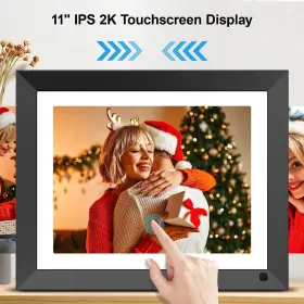 Fullja 658361871953 Wifi Digital Picture Frame - 2k 2.4g 5g Smart Photo 11-i #3