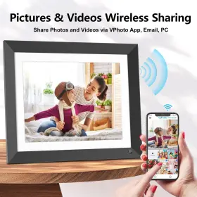 Fullja 658362220156 2k Smart Digital Picture Frame - 32gb 2.4g 5g Wifi Photo #2