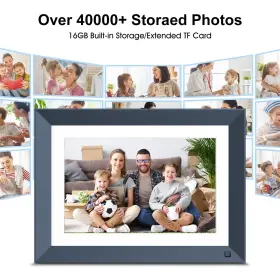 Fullja 658370891843 10.1-inch Smart Wifi Electronic-photo-frame - Auto Rotation Motion Se #3