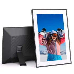 Fullja 658370891997 Digital Photo-frame 10.1 Inch Smart Digital-picture-frame - Ips Touch Screen Aut