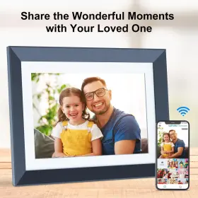 Fullja 658370892109 10.1-inch Digital Photo Frame Wifi-picture-album - Smart With 1 #3